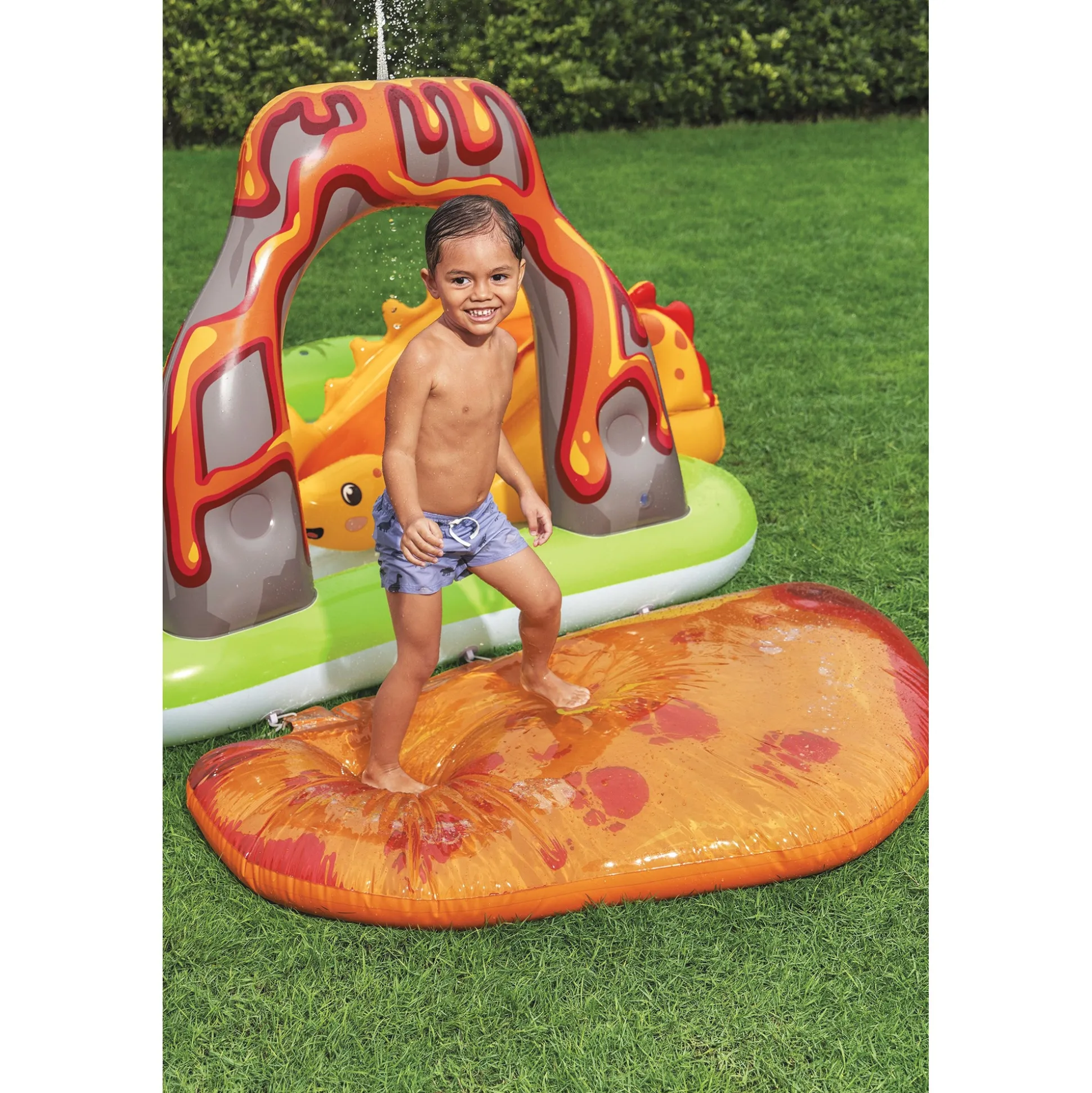 Volcano Springs Inflatable Play Center