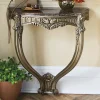 Wall-Leaning Console Table