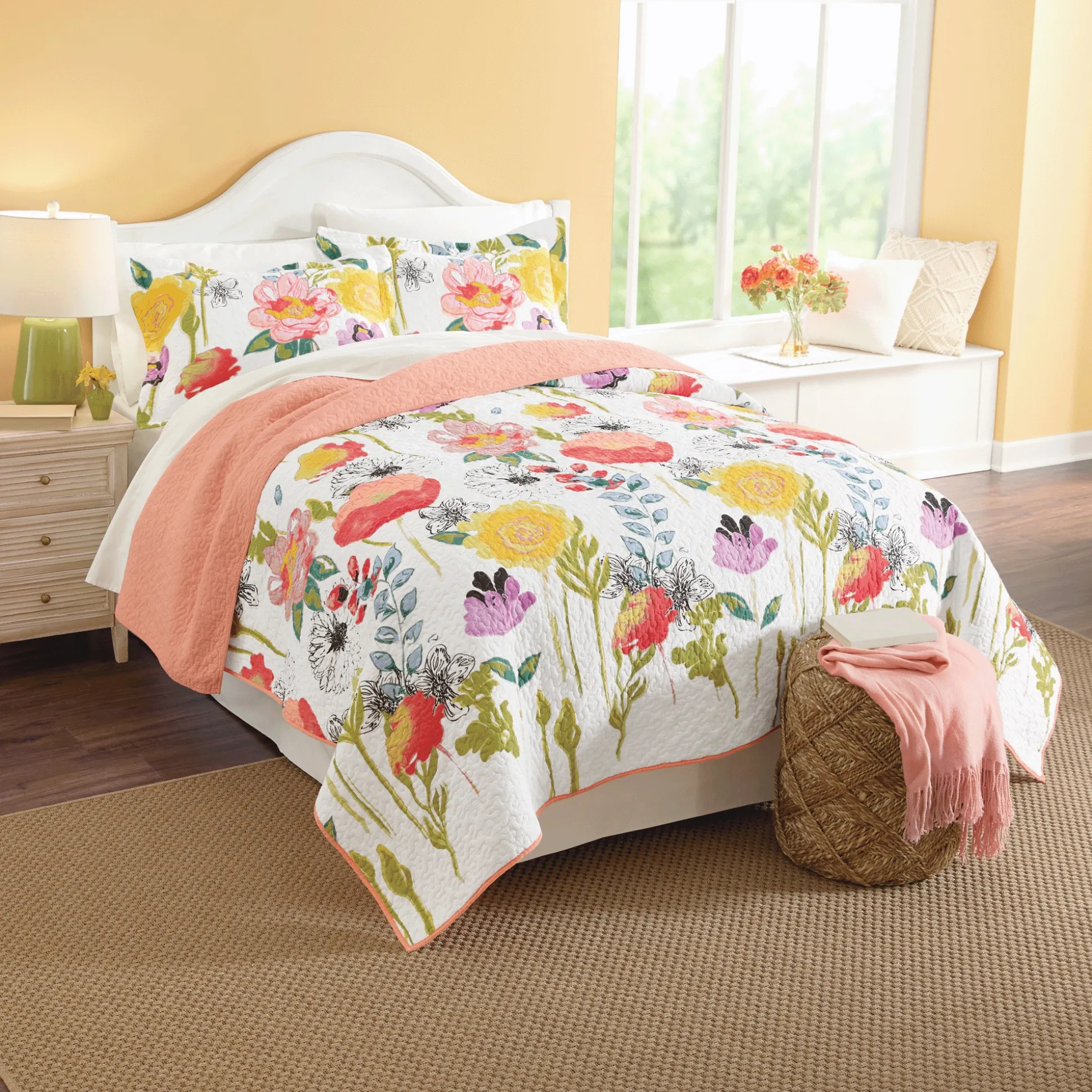 Watercolor Dreams 3-Piece Quilt Set
