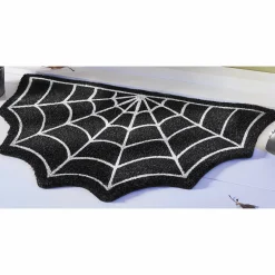 Web-Shaped Coir Indoor/Outdoor Mat - 20" x 30"