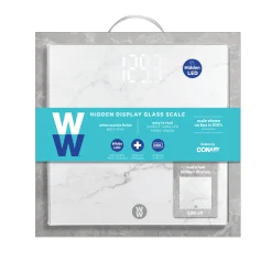 Weight Watchers Hidden Display Glass Scale