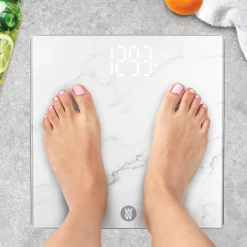 Weight Watchers Hidden Display Glass Scale