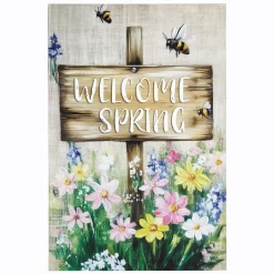 Welcome Spring Wall Art