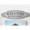 Welcome to Our Farm Plaque