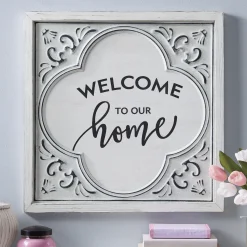 Welcome to Our Home Wall Art