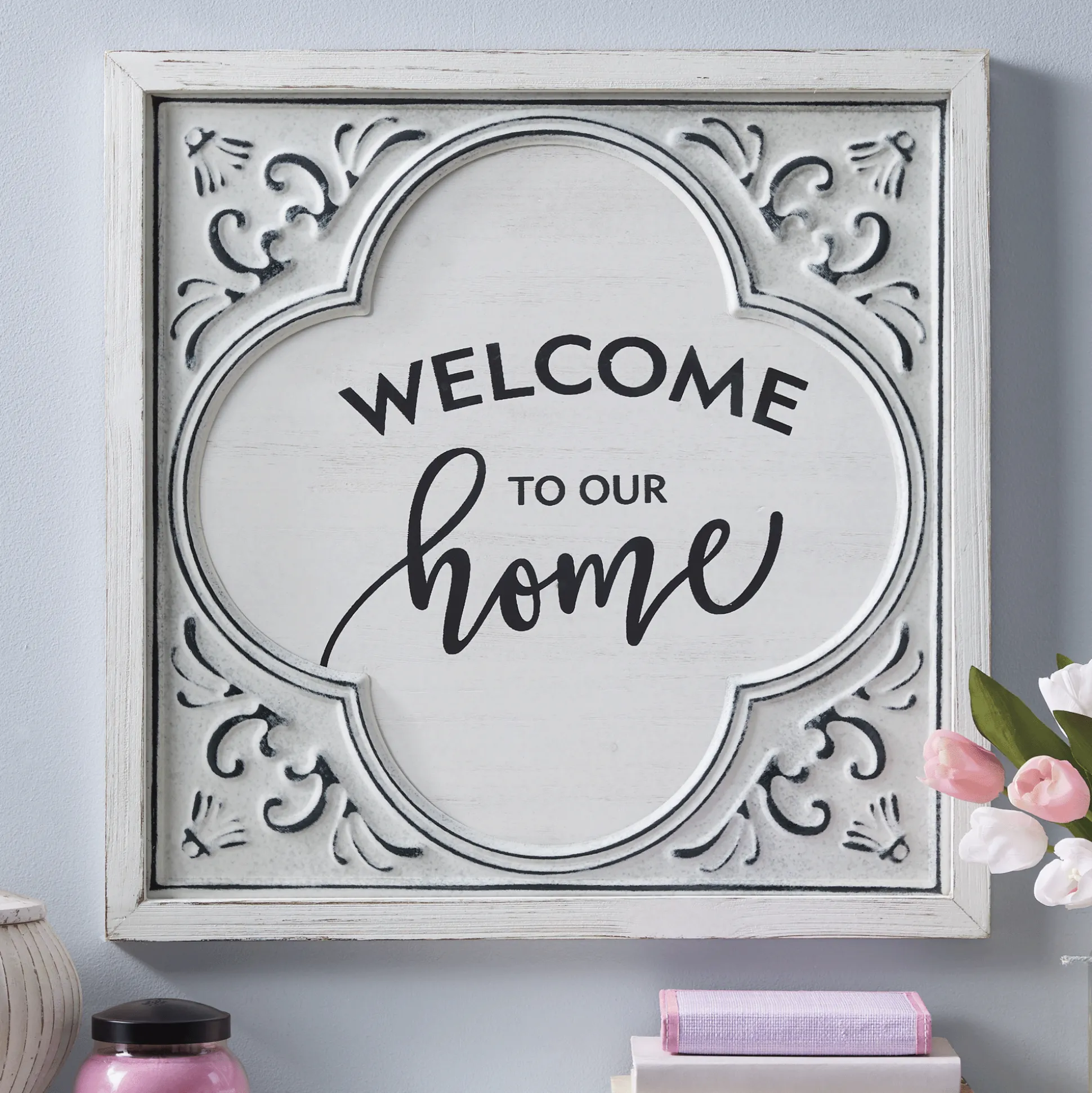 Welcome to Our Home Wall Art