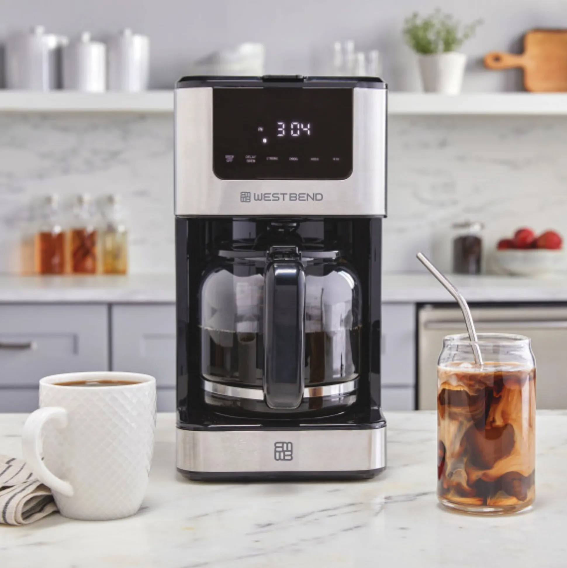 West Bend 12-Cup Touchscreen Coffee Maker