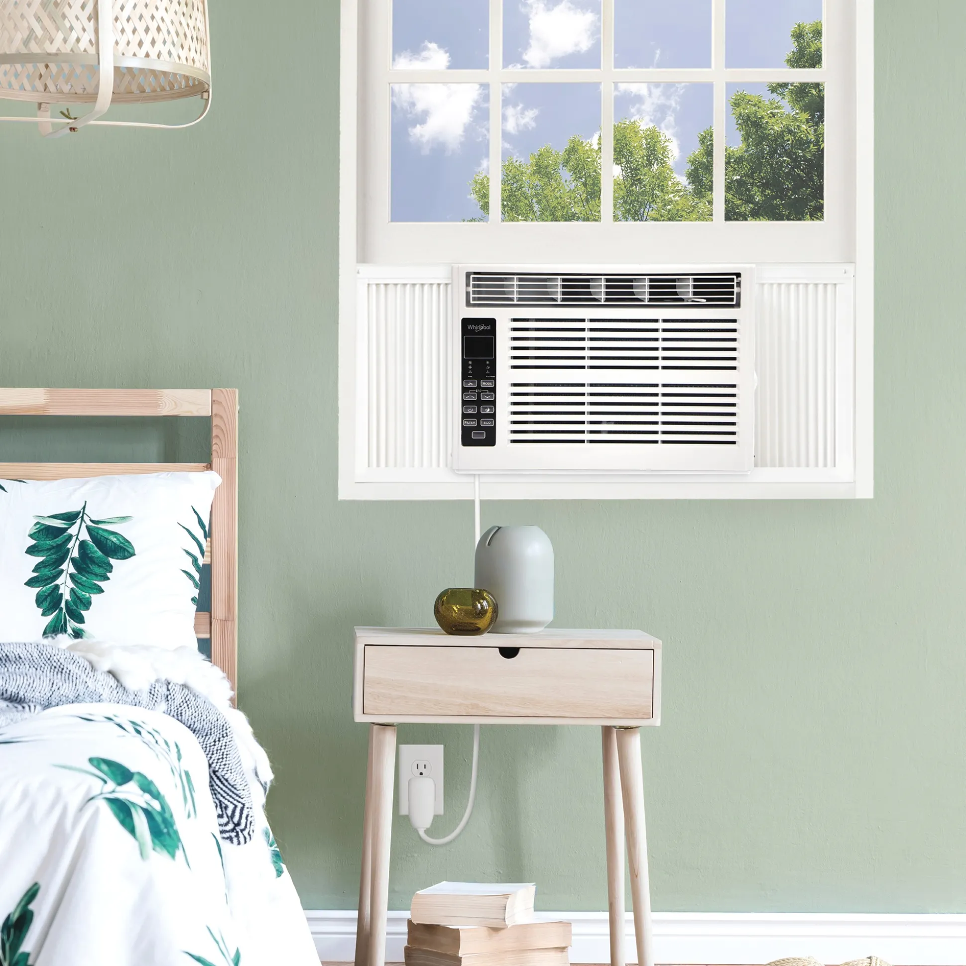 Whirlpool 6000 BTU Window Air Conditioner with Remote