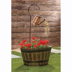 Whisky Barrel Planter