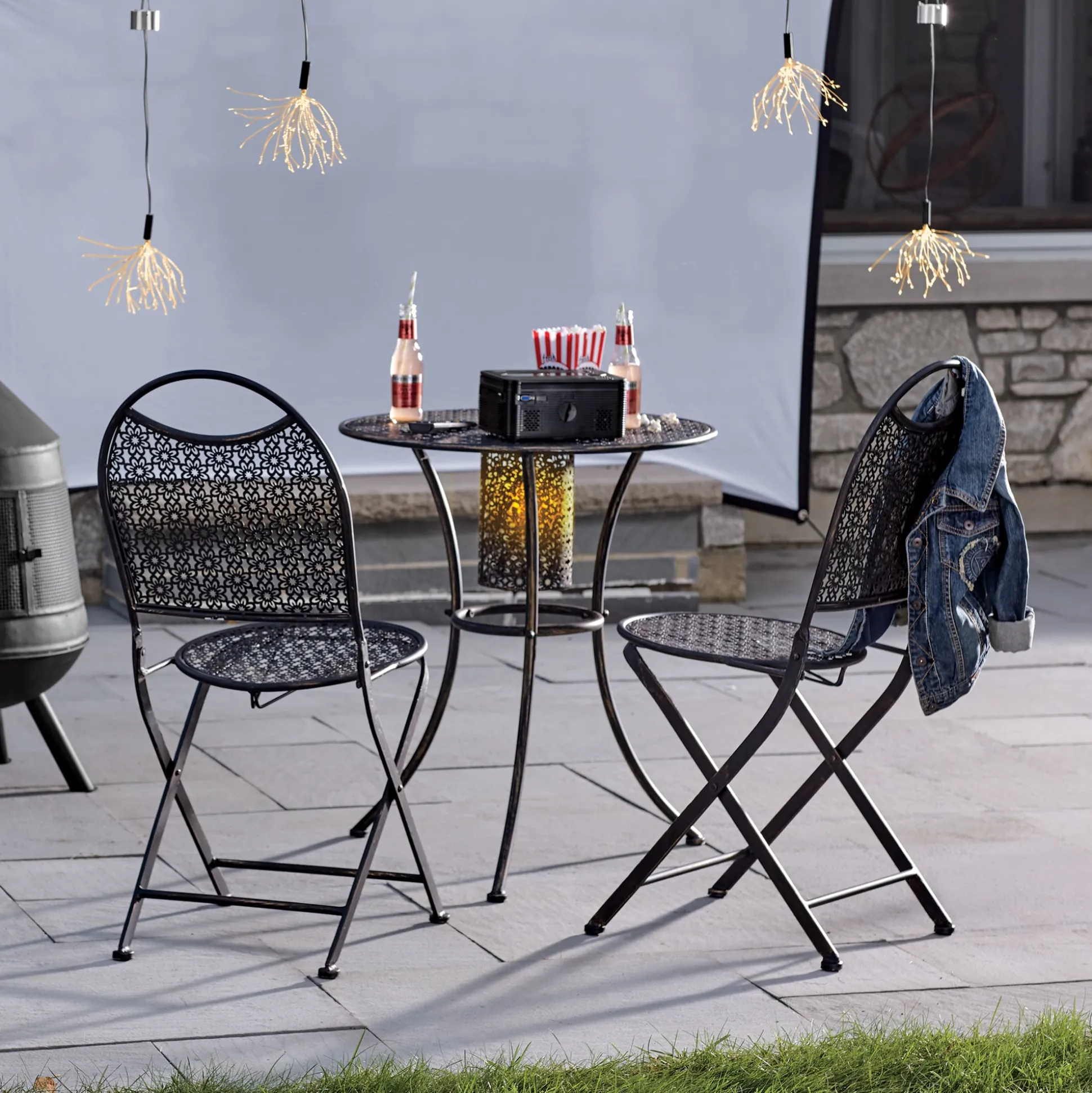 Whitney 3-Piece Solar Bistro Set