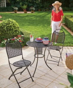 Whitney 3-Piece Solar Bistro Set
