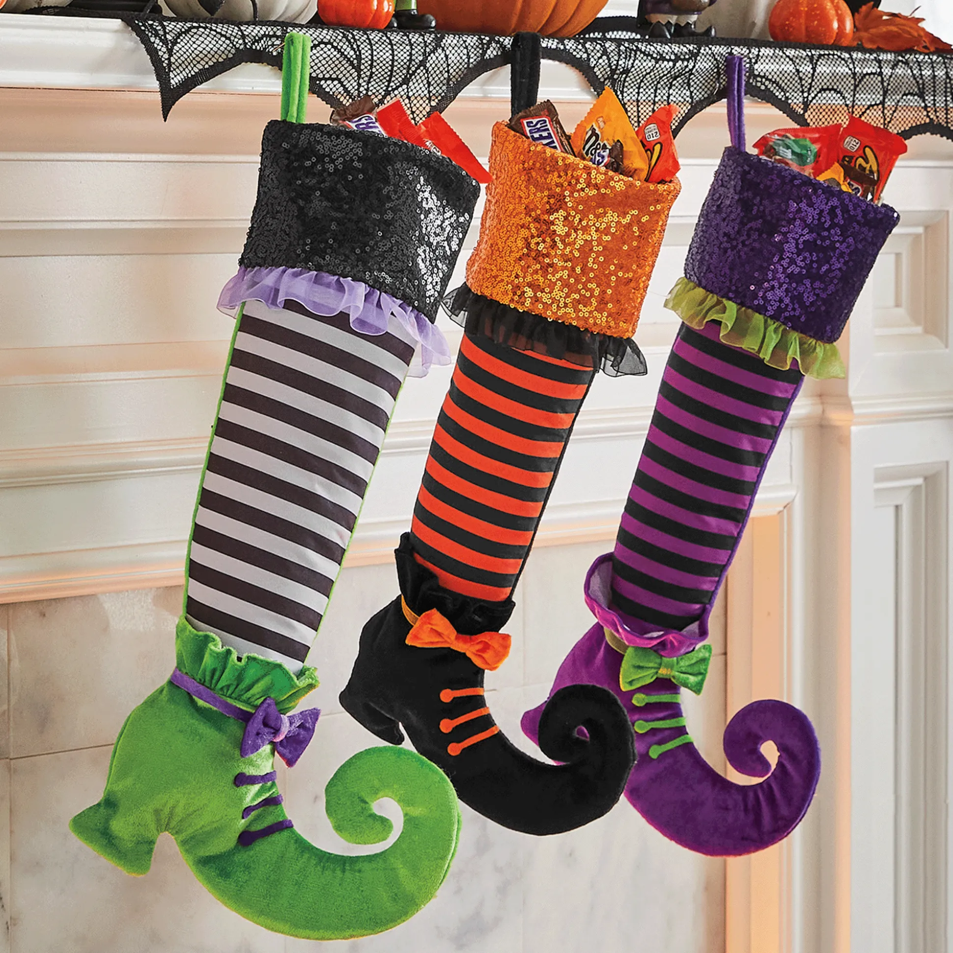 Witches’ Feet Treat Stockings - Buy All and Save