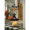 Witch’s Broom Halloween Sign