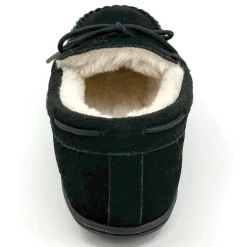 Women's Genuine Suede Moccasin with Faux-Fur Lining