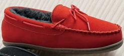 Women's Genuine Suede Moccasin with Faux-Fur Lining