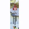 Wooden Birdhouse Windchime