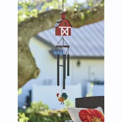 Wooden Birdhouse Windchime