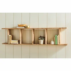5' Wooden Ladder Shelf
