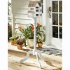 Wooden Pedestal Birdhouse