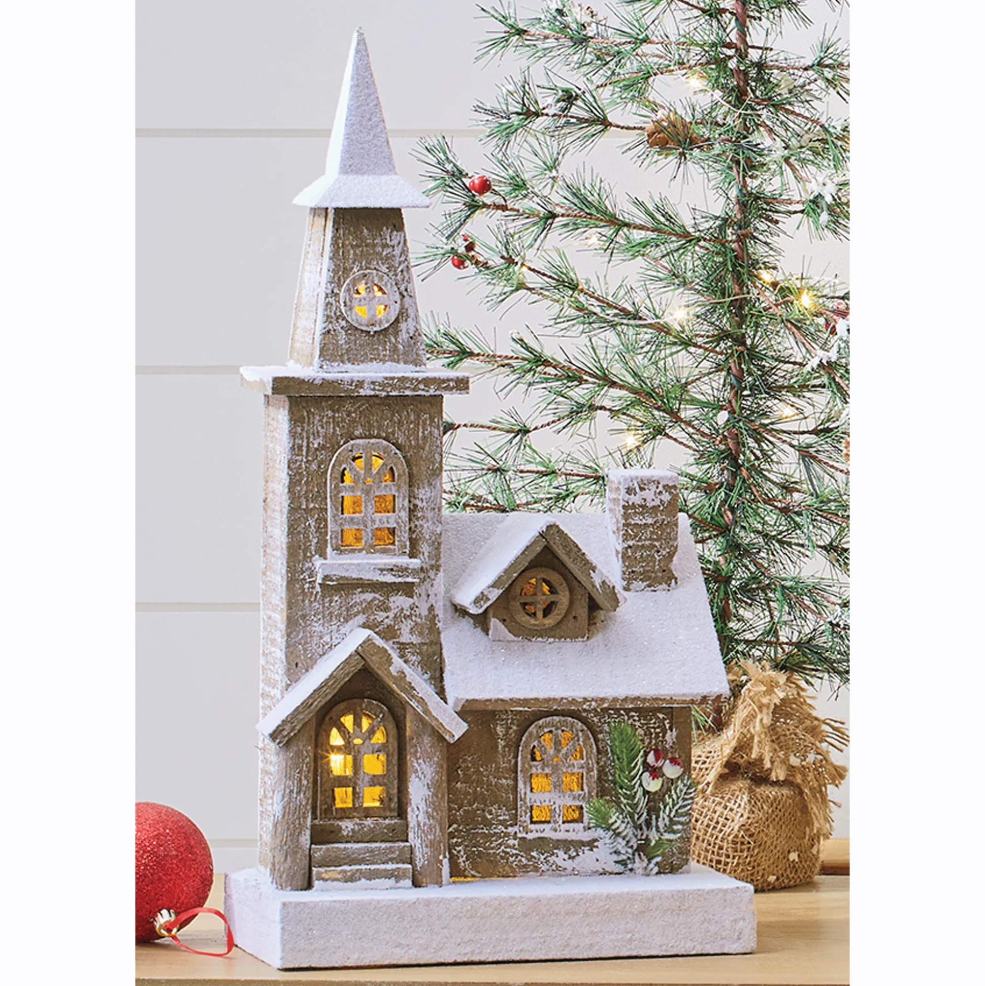 Wood Winter Village