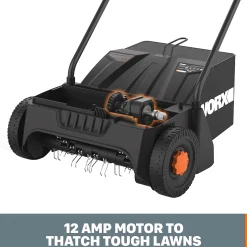 Worx 12-Amp 14-Inch Dethatcher