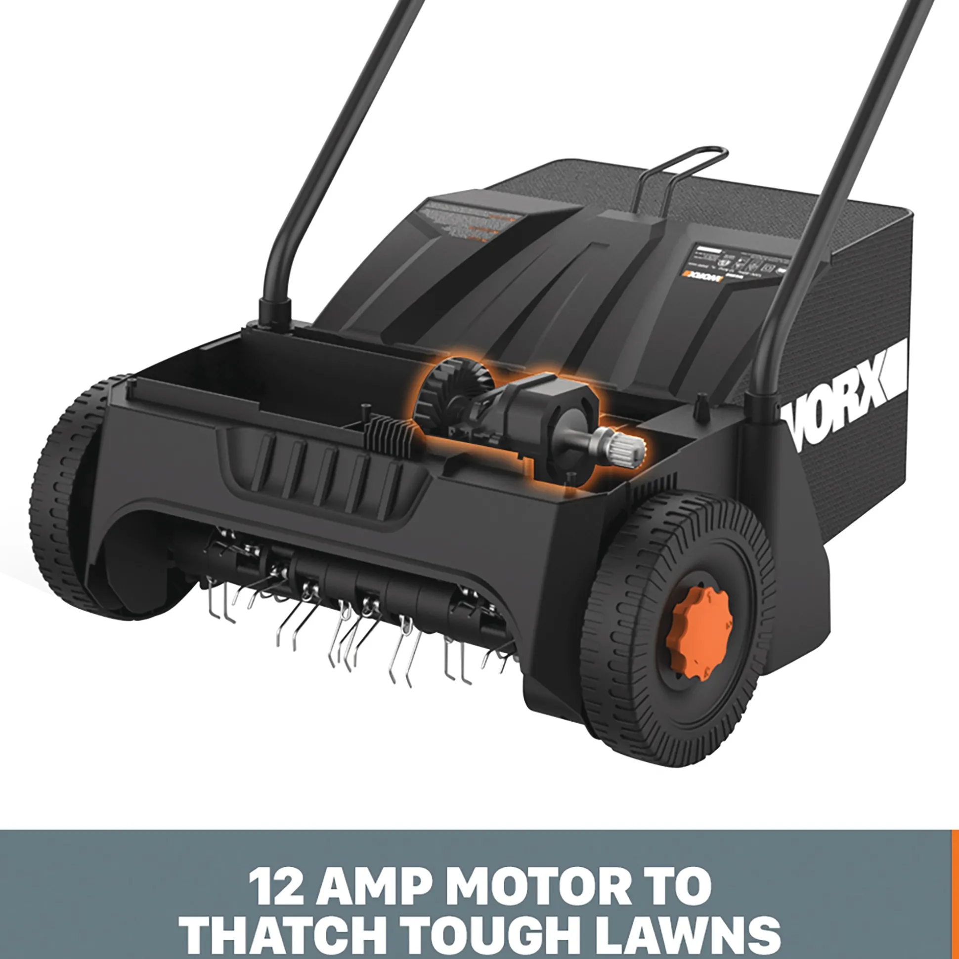 Worx 12-Amp 14-Inch Dethatcher