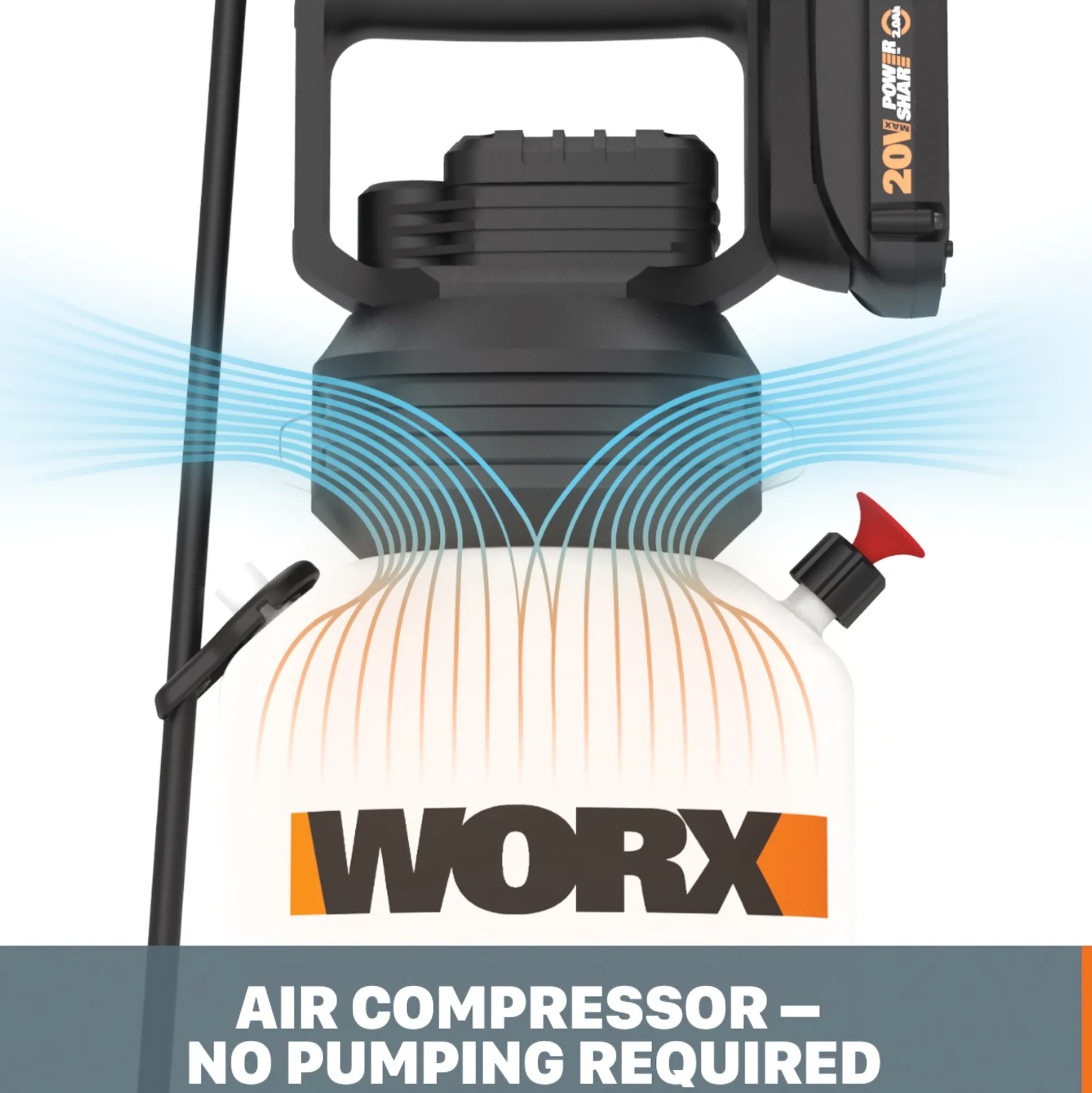 Worx 20V Cordless Lawn Sprayer (Tool Only)