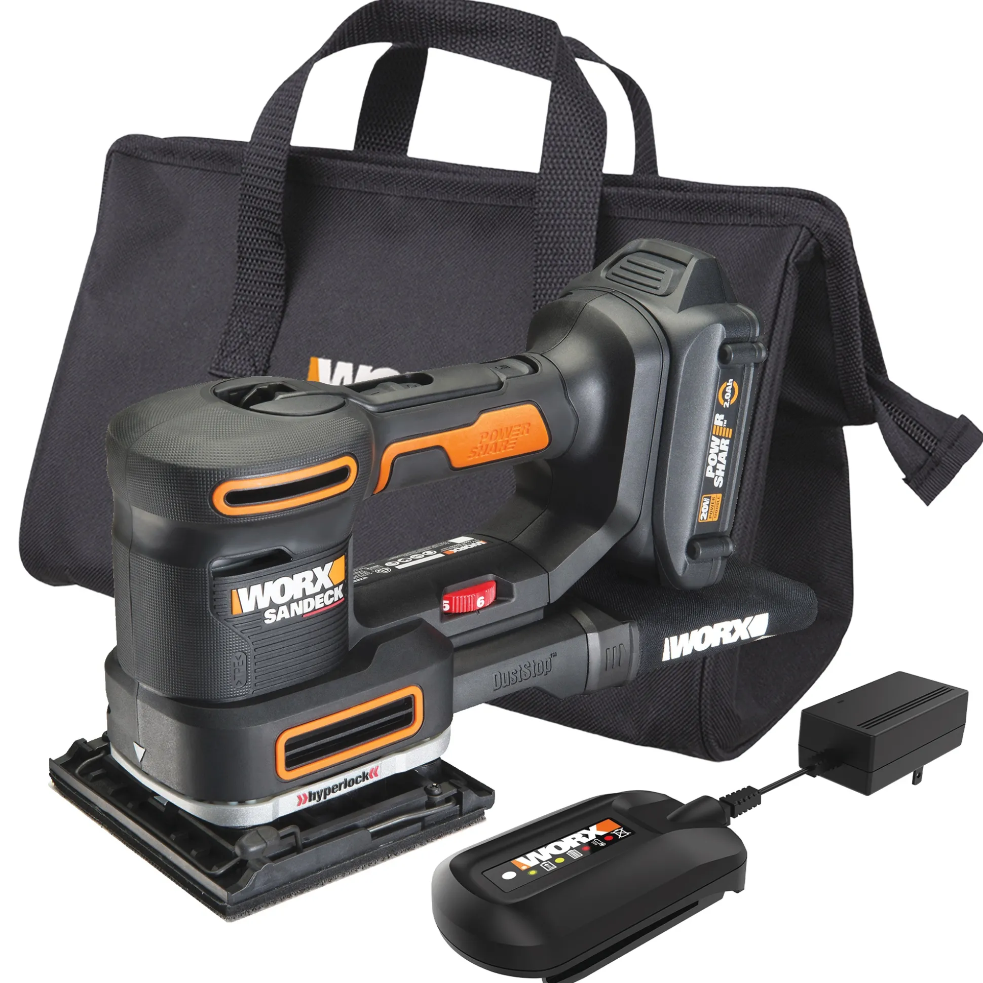 Worx 20V 5-in-1 Multi-Sander