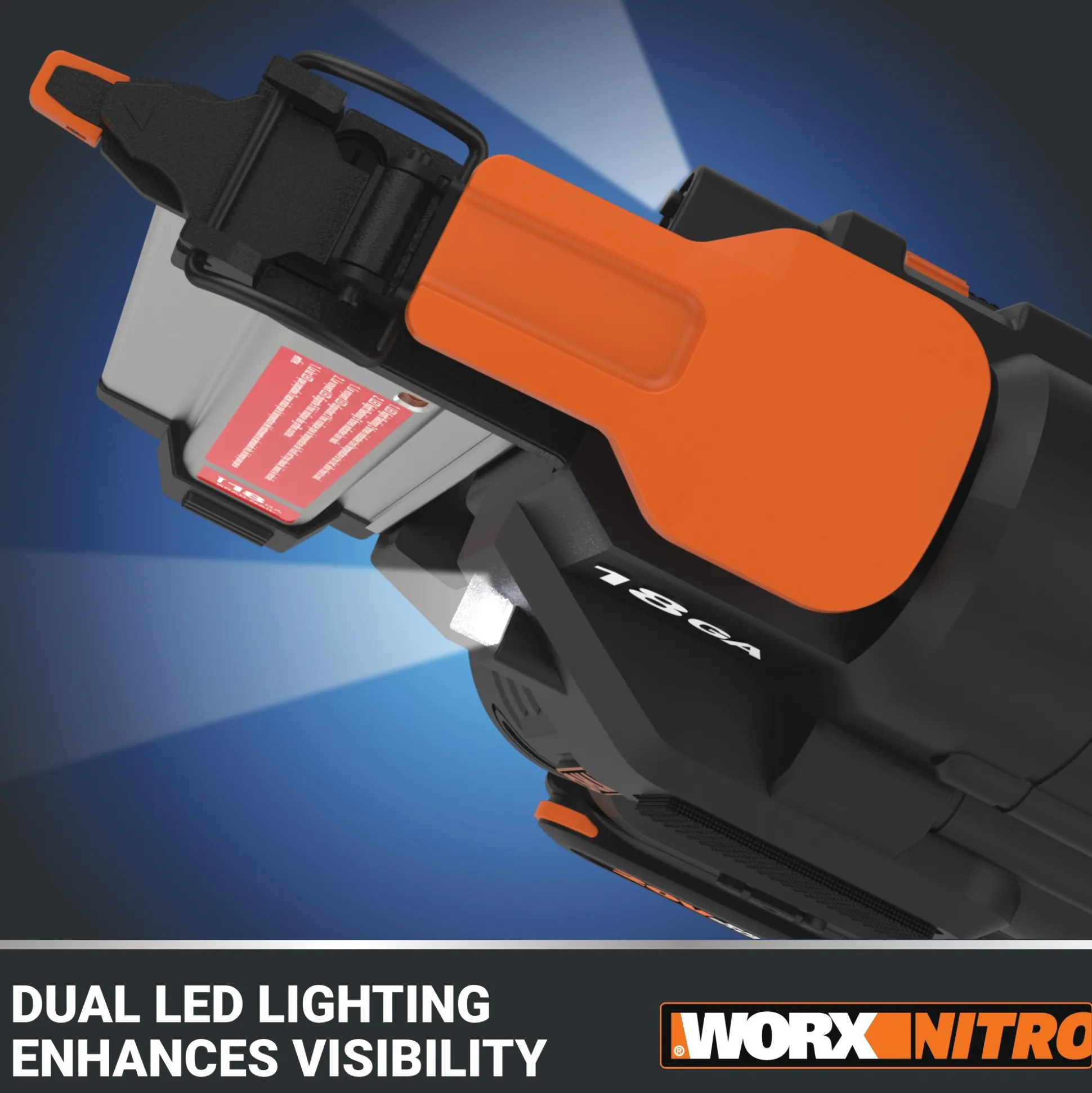 Worx 20V Nitro Brad Nail Gun (Tool Only)