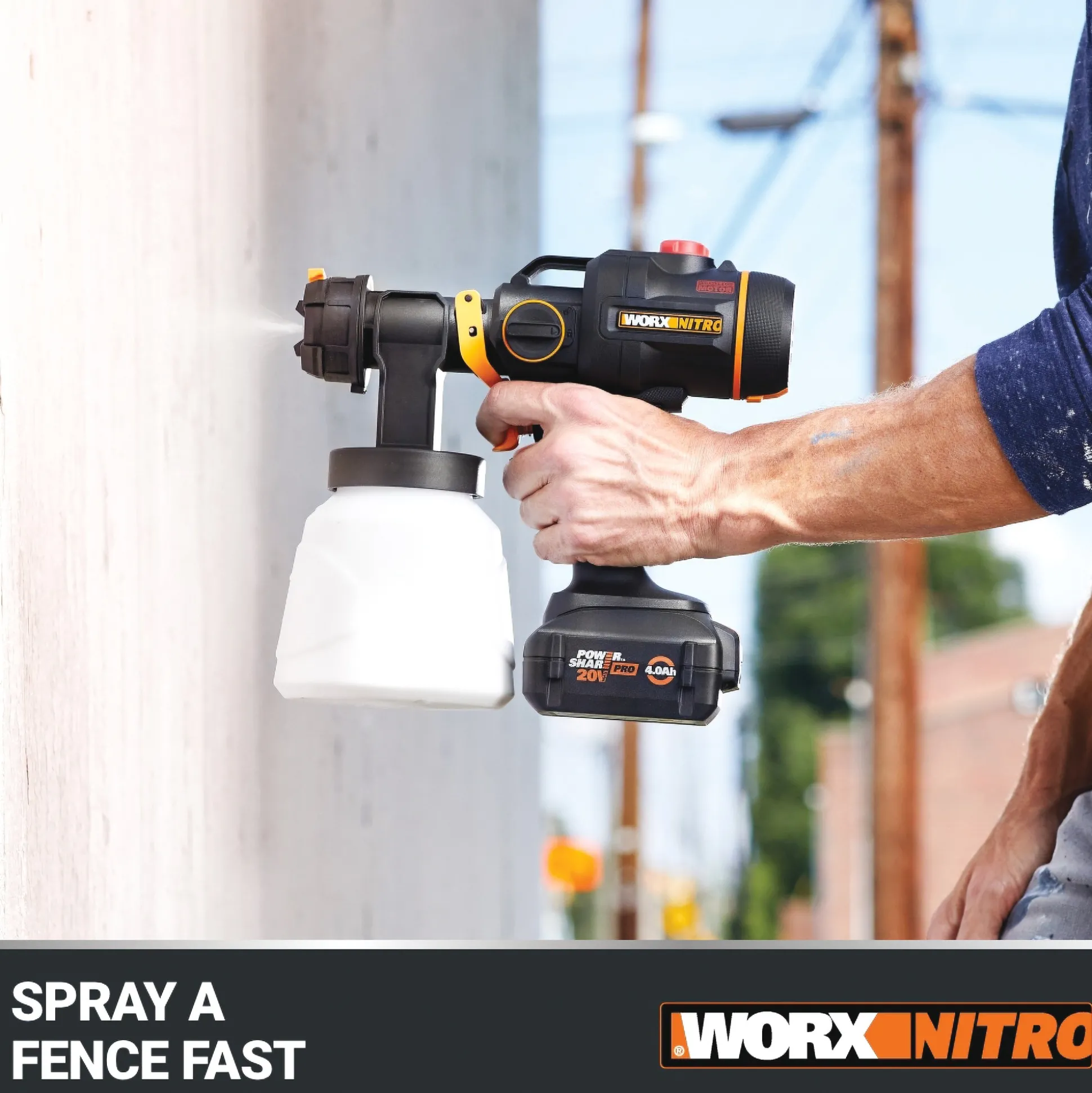 Worx 20V Paint Sprayer (Tool Only)