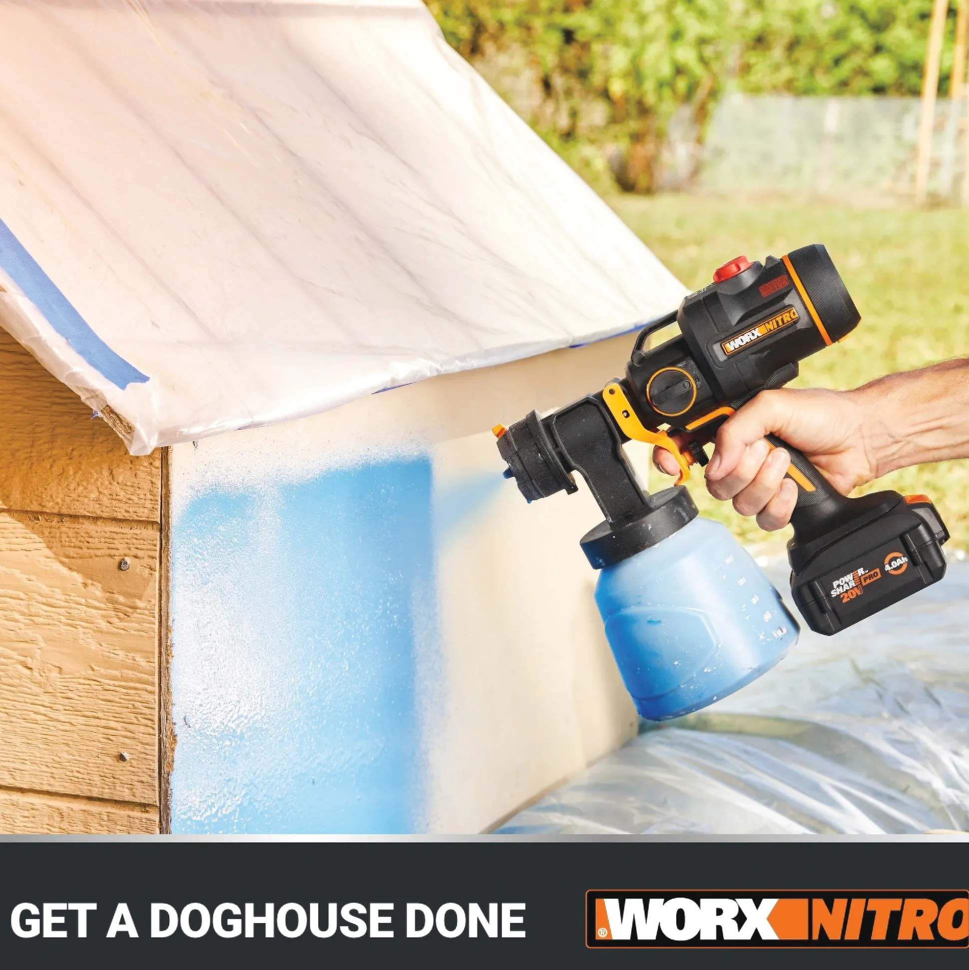 Worx 20V Paint Sprayer (Tool Only)