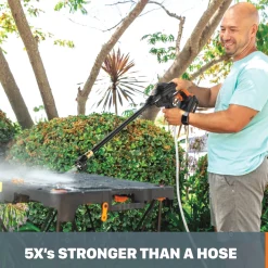 Worx 20V Power Share 4.0Ah Hydroshot Portable Power Cleaner (415 MAX PSI)