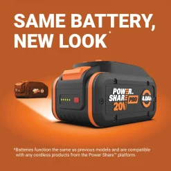 Worx 20V Power Share Pro 4.0 Ah Battery