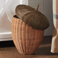 Woven Acorn Basket