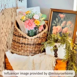 Woven Heart Basket