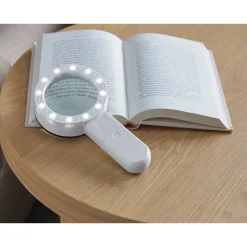 30x Magnifying Glass with 12 LEDs