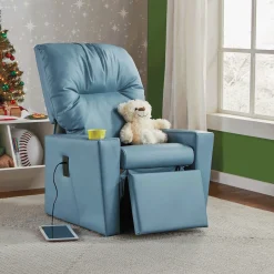 Youth Recliner with USB Ports