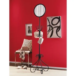 Yvette Mirrored Purse Rack
