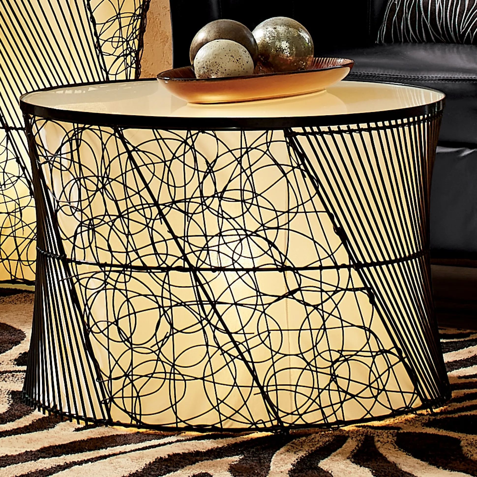 Zeke Lit Coffee Table