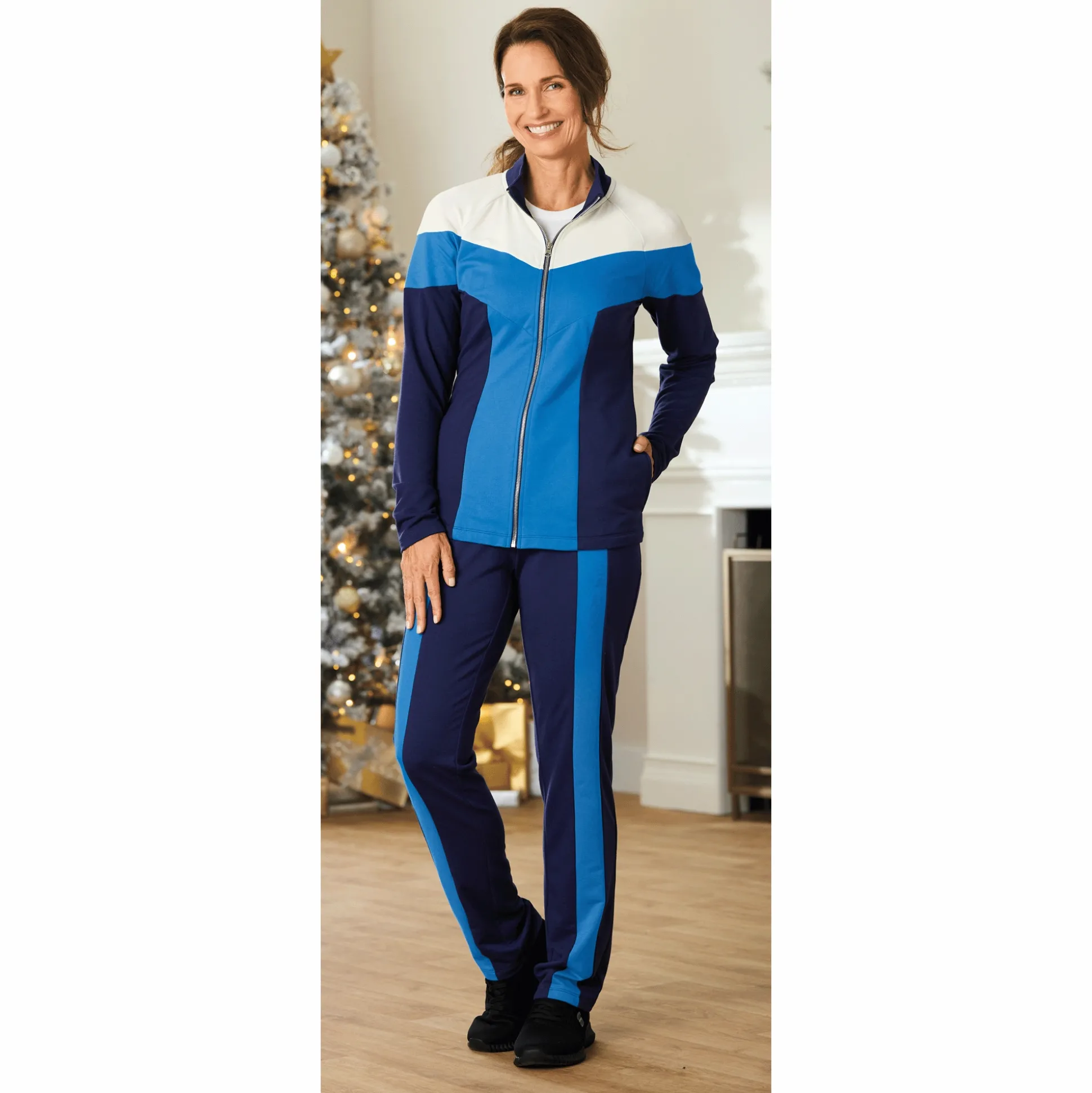 Zoe Striped Active Set