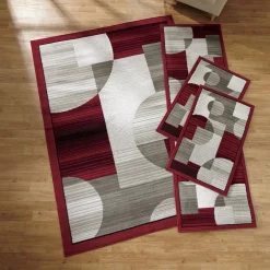 Zoom Zoom 4-Piece Rug Set
